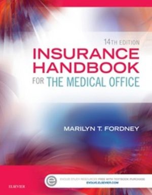 Insurance Handbook for the Medical Office 14E Fordney TEST BANK
