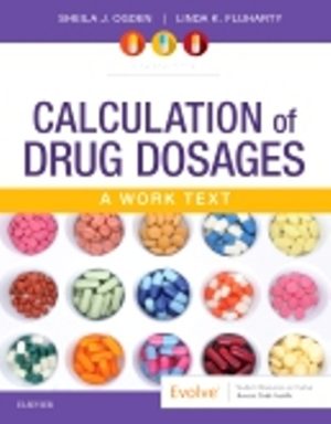 Calculation of Drug Dosages 11E Ogden SOLUTION MANUAL