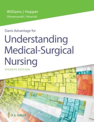 Davis Advantage for Understanding Medical-Surgical Nursing 7E Williams SOLUTION MANUAL