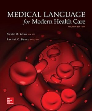 Medical Language for Modern Health Care 4E Allan TEST BANK