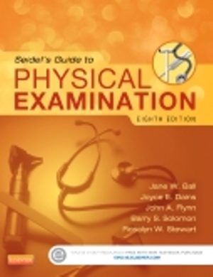 Seidel's Guide to Physical Examination 8E Ball TEST BANK