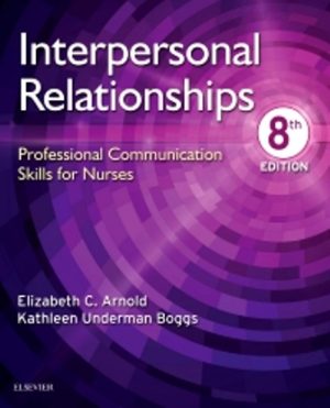 Interpersonal Relationships 8E Arnold TEST BANK