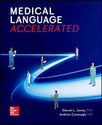 Medical Language Accelerated 1E Jones TEST BANK