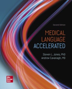 Medical Language Accelerated 2E Jones TEST BANK