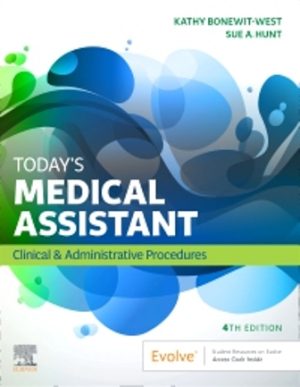 Today's Medical Assistant 3E Bonewit-West TEST BANK