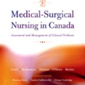 Medical-Surgical Nursing in Canada 2E Lewis TEST BANK