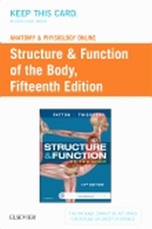 Structure and Function of the Body 15E Patton TEST BANK
