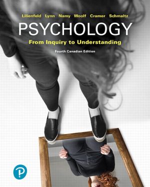 Psychology: From Inquiry to Understanding Canadian Edition 4E Lilienfeld SOLUTION MANUAL