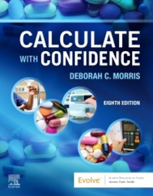 Calculate with Confidence 8E Morris SOLUTION MANUAL