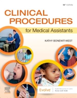 Clinical Procedures for Medical Assistants 11E Bonewit-West TEST BANK
