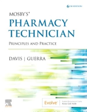 Pharmacy Technician 6E Elsevier Inc Davis TEST BANK