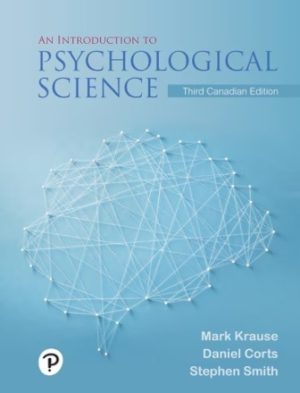 An Introduction to Psychological Science 3E Krause TEST BANK