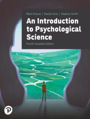 An Introduction to Psychological Science 4E Krause TEST BANK