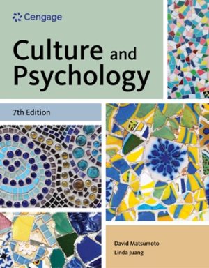 Culture and Psychology 7E Matsumoto TEST BANK